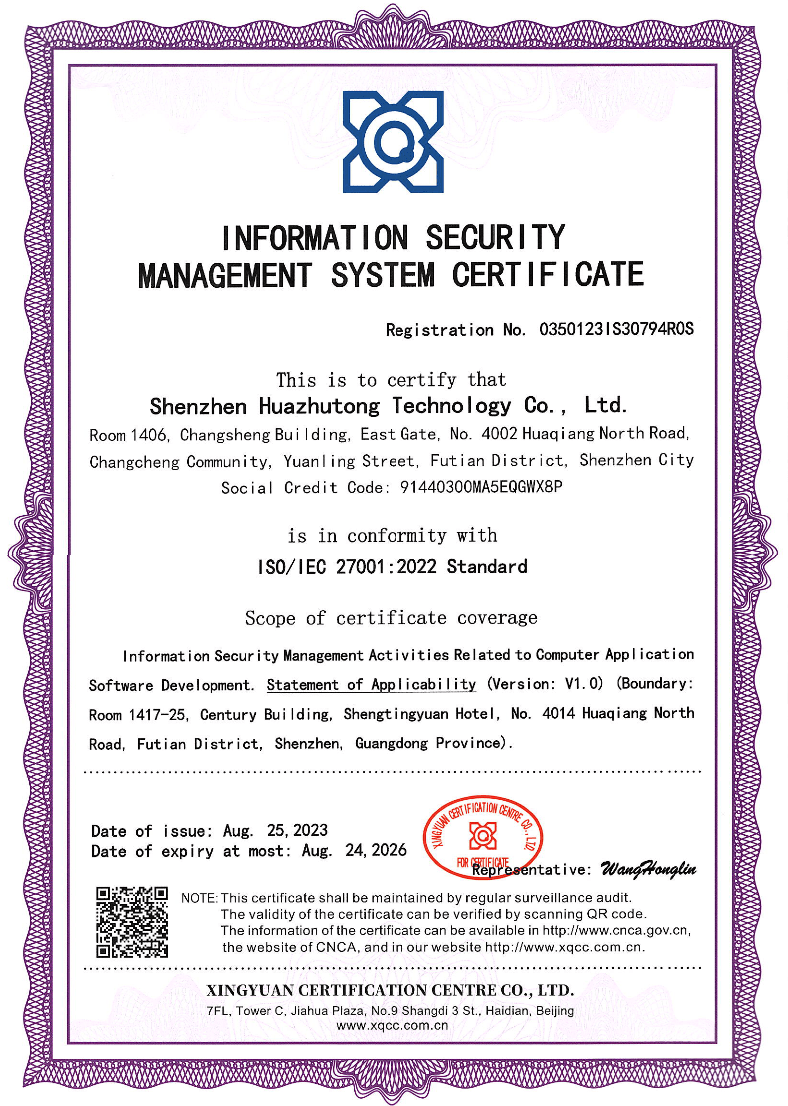 ISO 27001 Information Security Management